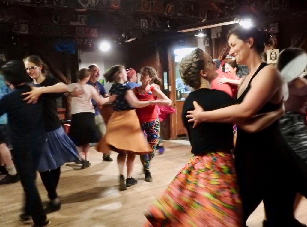 Dancers at Camp Sturtevant