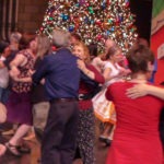 Group Dancing at Boxing Day
